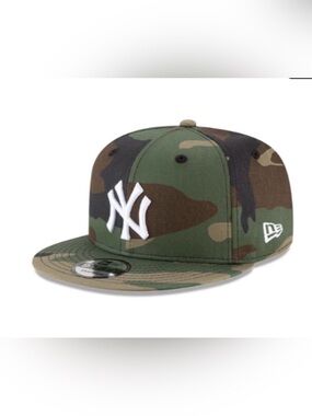New York Yankees New Era Camo Baseball Cap
